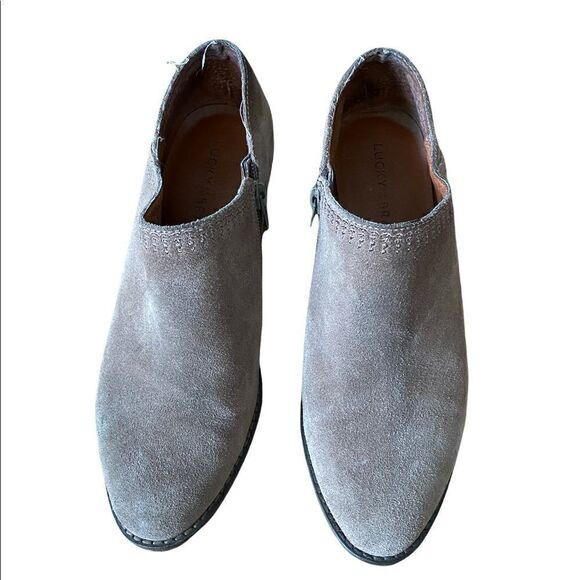 Lucky
Brand | Tan Suede Ankle Boots Booties | 7.5 - Picture 2 of 7